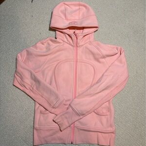 Pink Zip-Up Lululemon Hoodie